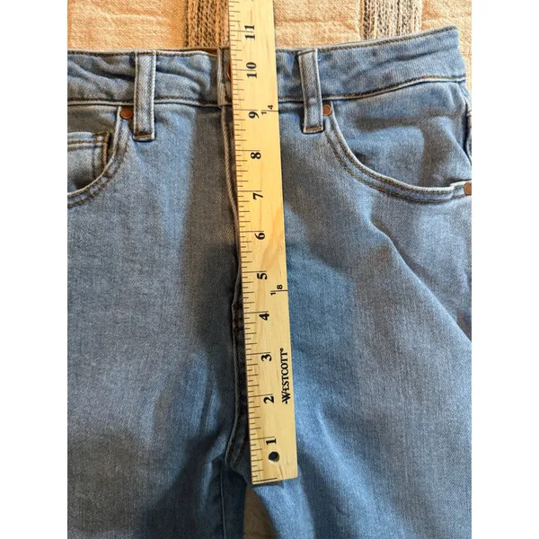 Risen Los Angeles High Rise Straight Leg Jeans Medium Wash Size 26/3 - Image 5