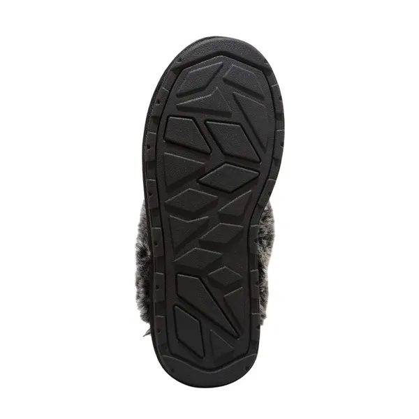 NWT Stars Above Womens Chandra Scuff Slippers 88498520 Black 6M - Image 4