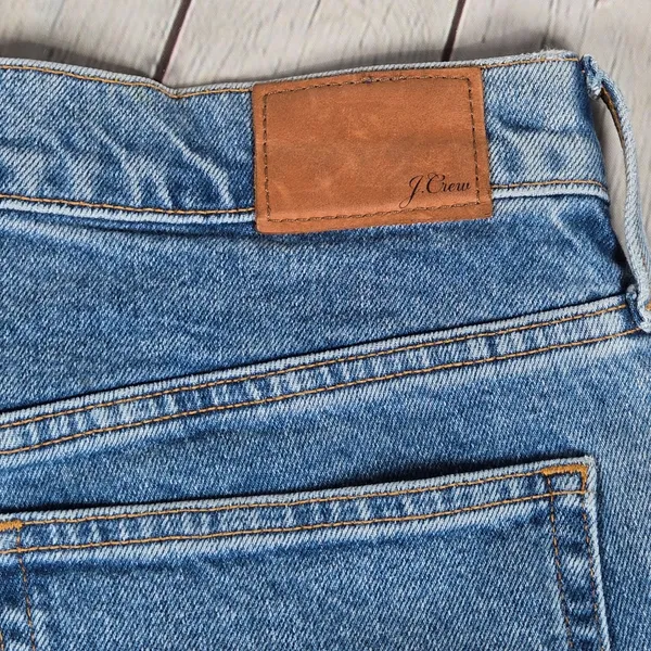 J. Crew‎ Tall Billie Demi Boot Crop Jeans 28T Blue Denim AQ789 High Rise - Image 8