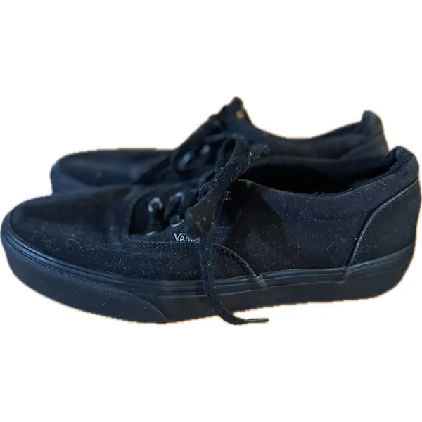 Vans Authentic Lo Pro Women's Sneakers Black‎ Canvas Size 7.5 - Image 4