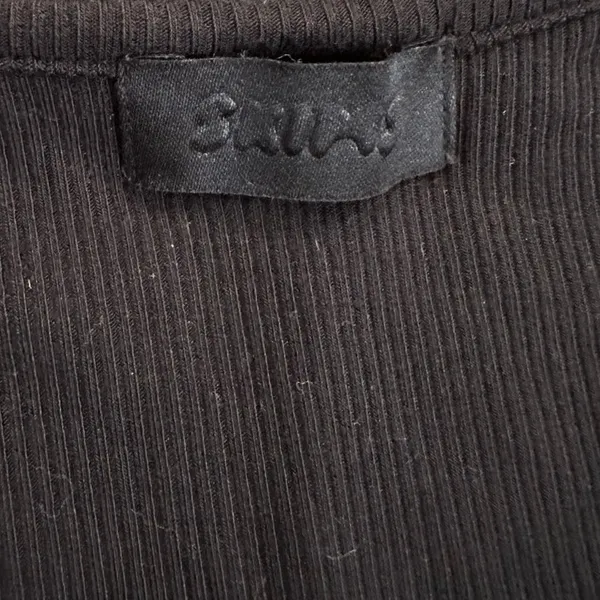 SKIMS Soft Lounge Long Ribbed Slip Dress Onyx size Medium - Image 9