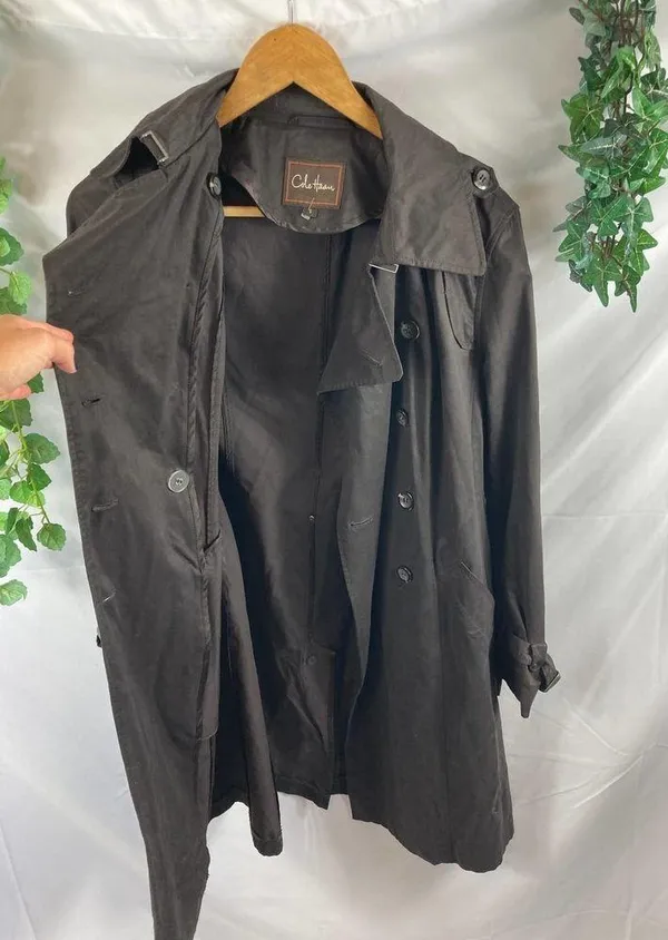 Cole Haan belted trench coat - Image 3
