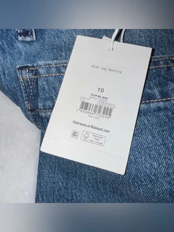 NEW free assembly wide leg jeans - Image 6