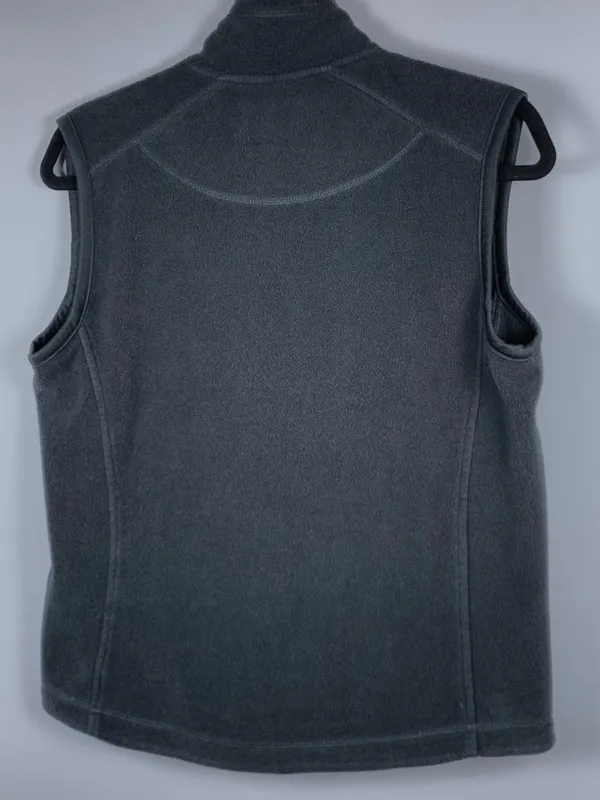 Cutter & Buck Fleece Vest Women Petite Small Black Full Zip Golf Outdoor - Image 12