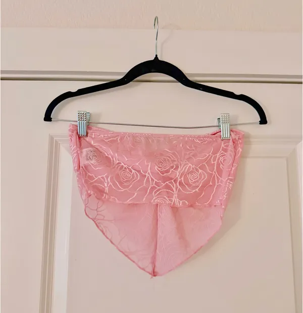 Amazon Pink Floral Print Top - Image 2