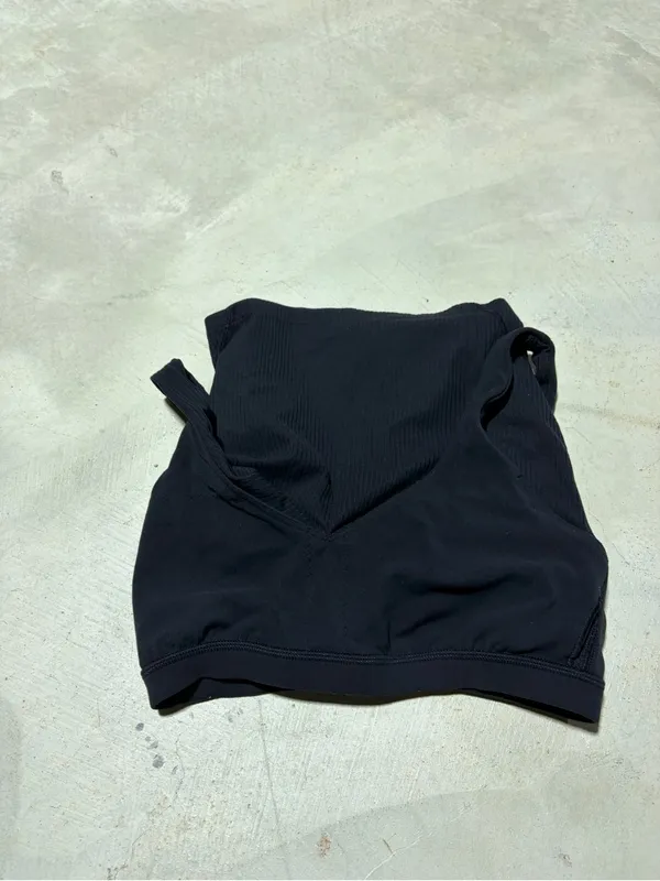 lululemon athletica Black ribbed align tank top cropped 2 - Image 5