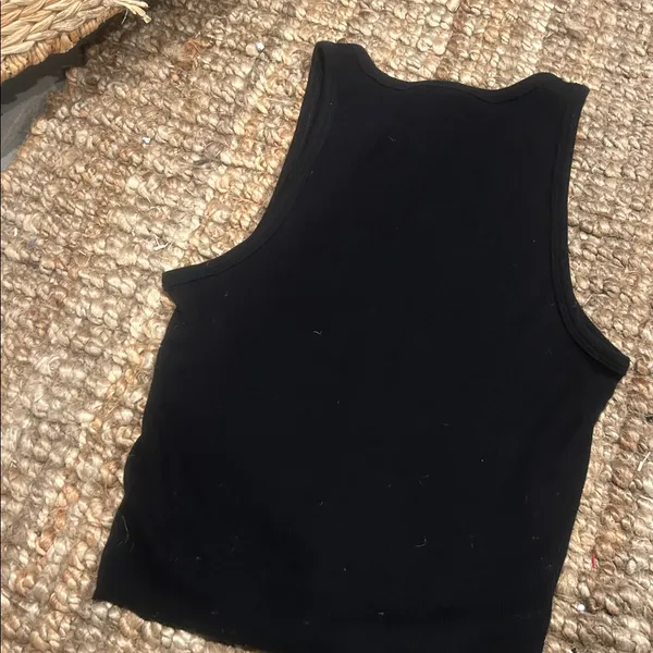 TNA Classic No Hem Black Mini Tank Size Large - Image 8
