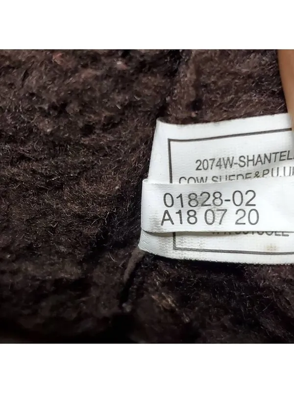 Bearpaw Shantelle Women's Winter Boots Brown Suede Wool Lined Bootie Size 9 M - Image 11