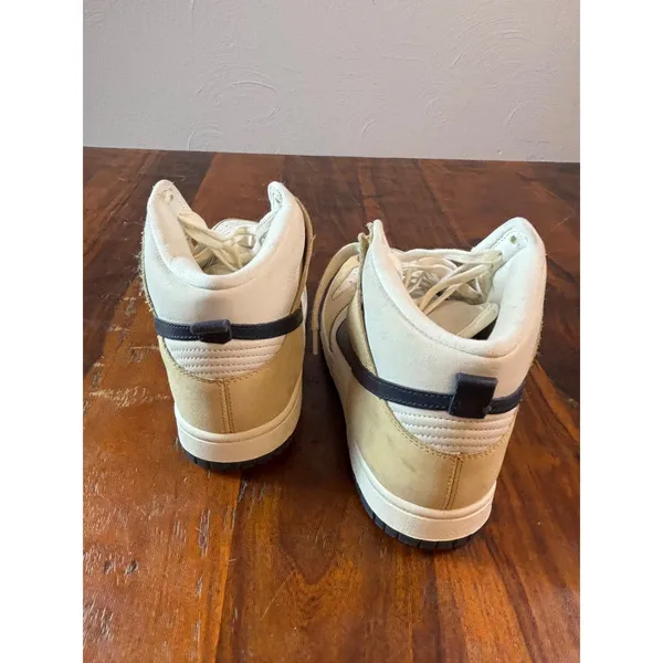 Nike Dunk High Pale‎ Vanilla Sail Black DX2044-101 Womens 9 Sneakers High Top - Image 2