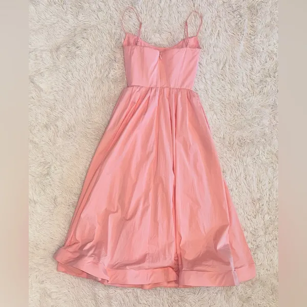 NWOT HOUSE OF CB LOLITA Apricot Corset Fit & Flare Midi Sundress Sundress XS - Image 10