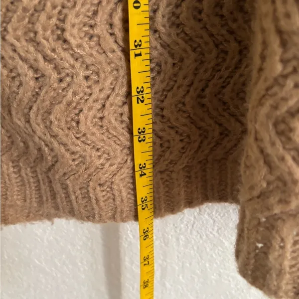 Croft & Barrow Women's‎ Beige Knit Cardigan - Image 6