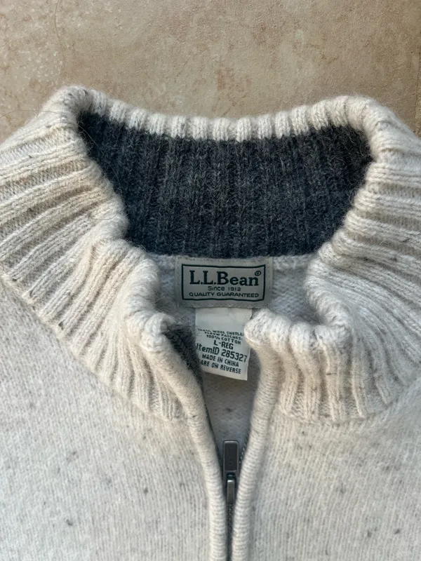 L.L. Bean Women’s wool sweater  - Image 4