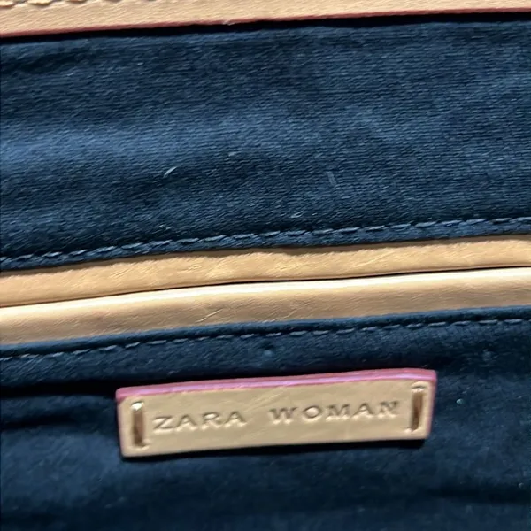 Zara‎ Clan Shell Clutch with Shoulder Strap B90 - Image 8