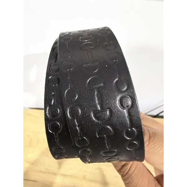 Dover Saddlery Bit By Bit‎ Belt Embossed Leather Equestrian Women Sz 28 Black - Image 7