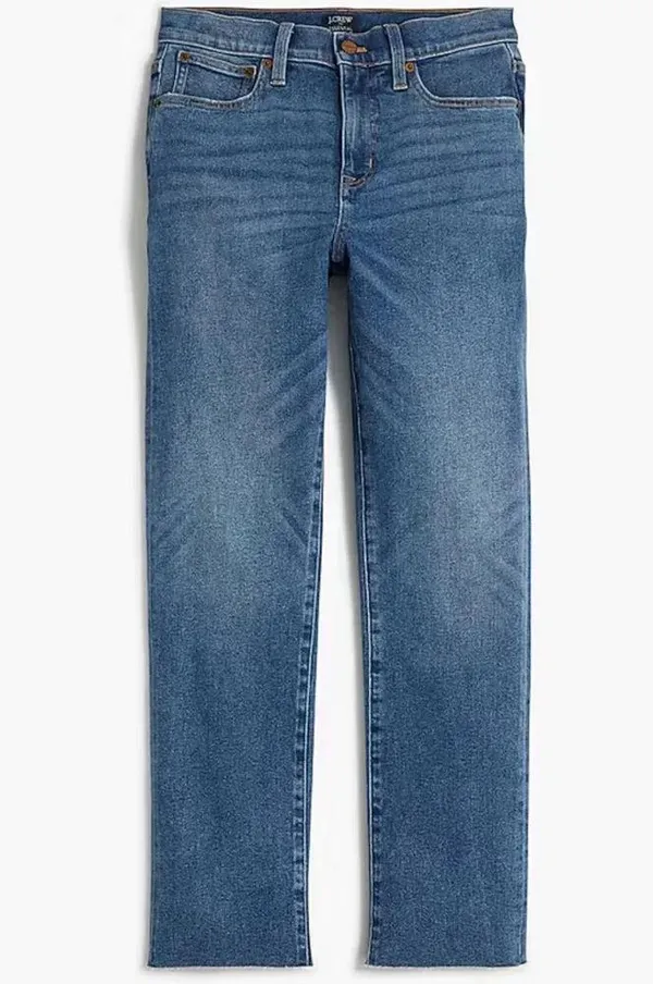 J.Crew Tall Essential Straight Leg All Day Stretch Jeans Size T24 - Image 4