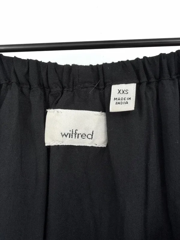 WILFRED Off The Shoulder Blouse Black XXS - Image 3