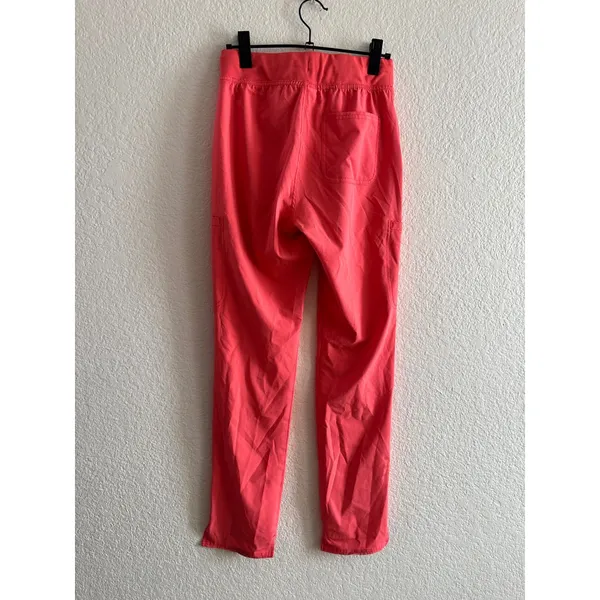 Dickies Scrub Pants XS Dynamix Coral Pink Cargo Jogger HS047 GOGH - Image 3
