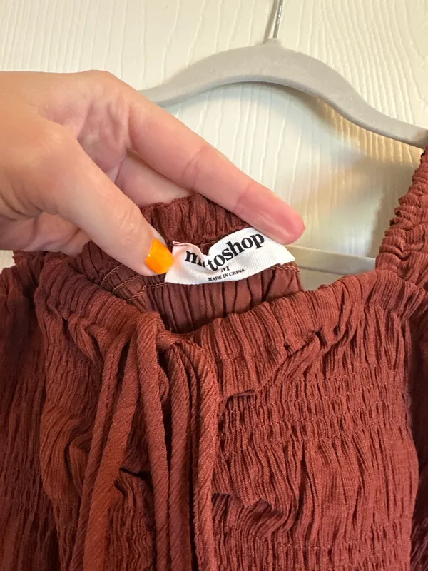 Mittoshop Rust color tank top - Image 3