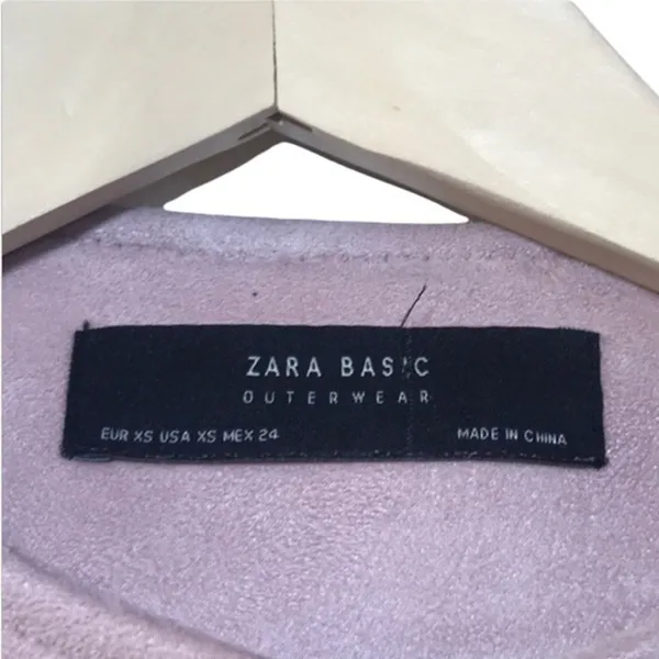 Zara Suede Effect Studded‎ Jacket - Image 7