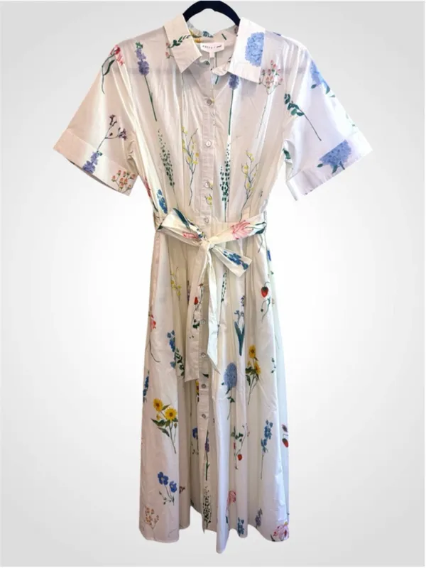 Entro Remington Floral Print Midi Dress Size S - Image 2