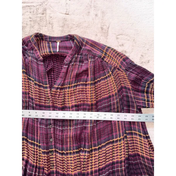 Free People come over Button Down blouse Retail Size ‎ X small - Image 6