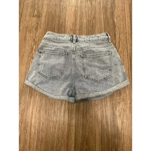 PACSUN‎ - Blue Denim Mom Shorts, Women's 26, MUST SEE! 100% Cotton - Image 10