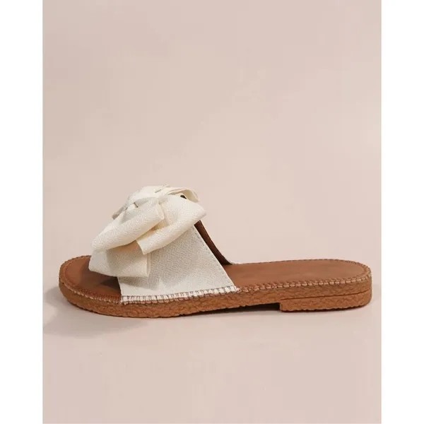 ✨Preppy Flat Slippers✨ Tan Size 8 - Image 7