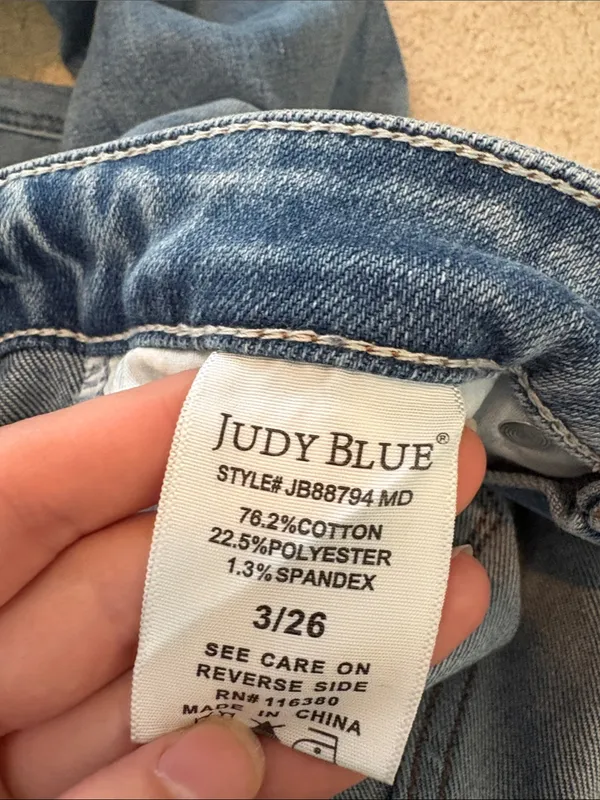 Judy Blue Tummy Control Straight Fit Jeans - Image 8