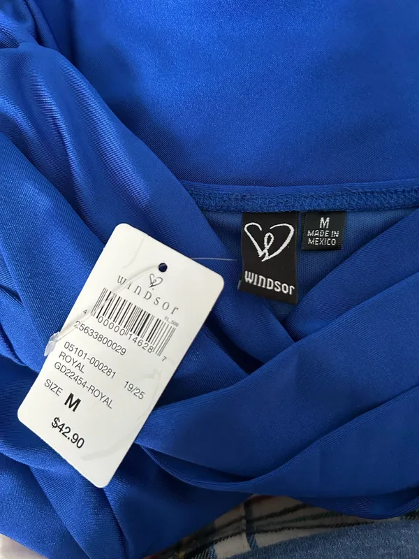 Windsor Dress Mini Blue - Image 3