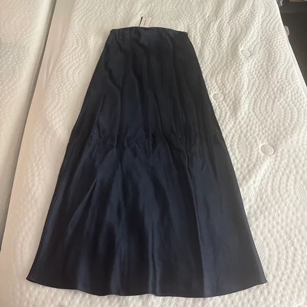 Aritzia Maxi Slip Satin Skirt - Image 2
