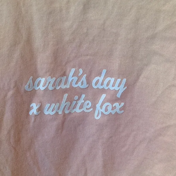 White Fox x Sarah’s Day Tie-Dye Tee 🍧 XL - Image 6