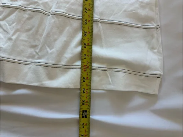 White Sleeveless Zip Front A-Line Dress with Contrast Stitching - Image 5