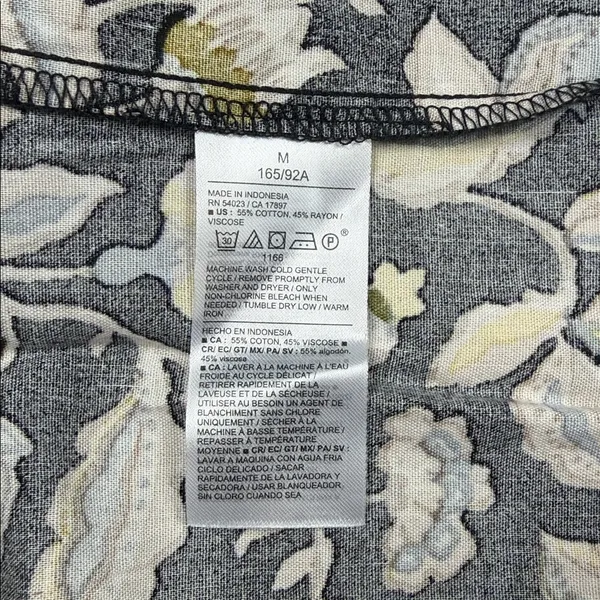 Old Navy Women's Floral Dress in Black and Yellow. NWT. Size‎ Medium - Image 5