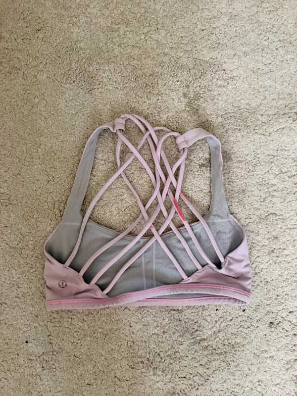 Lululemon Pink Free To Be Bra - Image 2