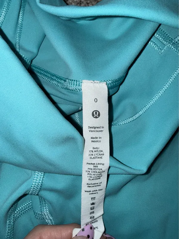 Lululemon Wunder Train High-Rise Leggings, Size 0 - Image 3
