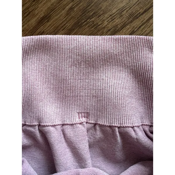 AYBL Ombre Pink High-Rise Bike Shorts Activewear - Image 5