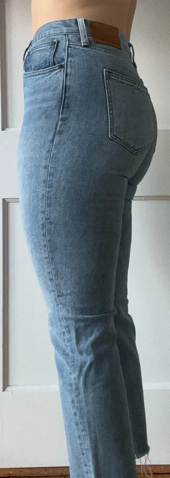 Denim Forum Arlo Aritzia High-Rise Straight - Image 2