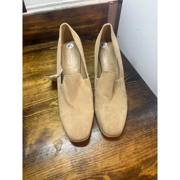 Joie tan heeled loafers size 8.5 - Image 2
