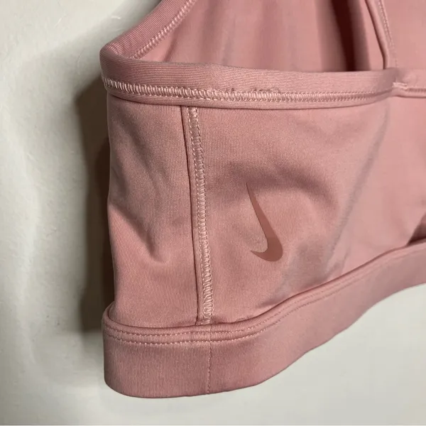 Nike Dri-fit sports bra light pink women’s‎ size XL athletic activewear casual - Image 4