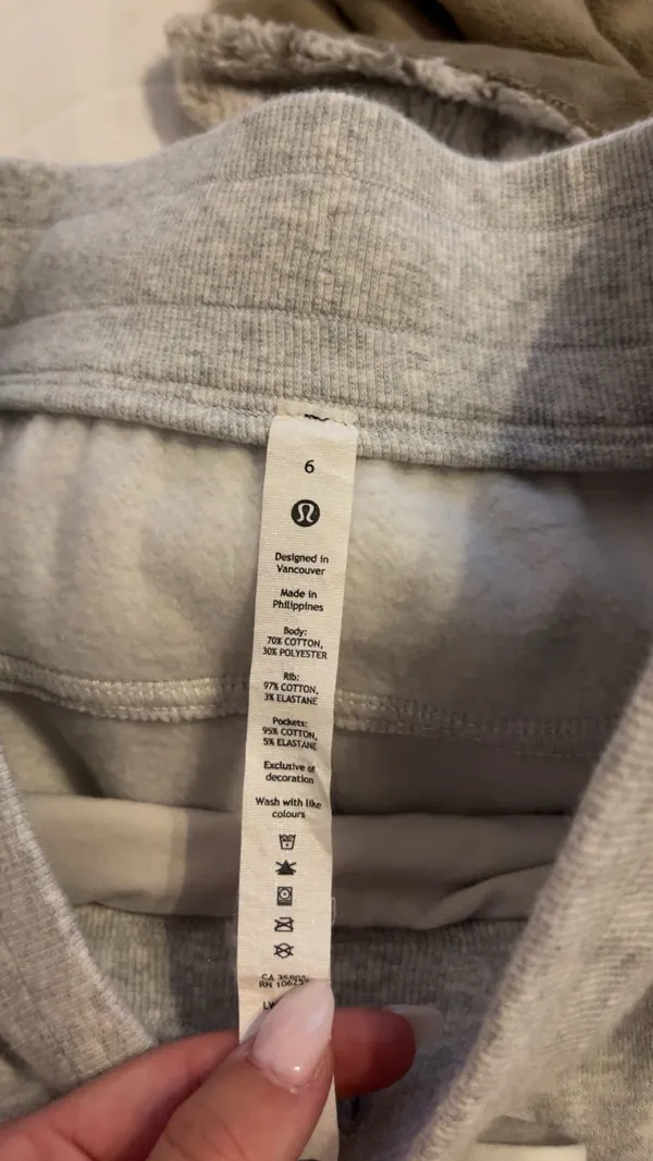 Lululemon Gray Scuba Sweatpants - Image 2
