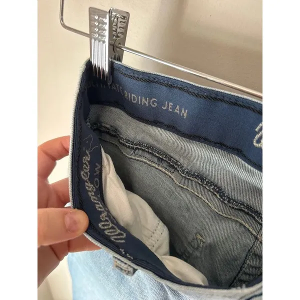 Wrangler Ultimate Riding Willow Light Wash Bootcut Jeans - Image 3