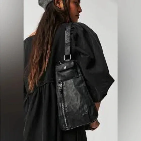 ❤️COPY - Free People Jagger Leather Sling bag - Image 6