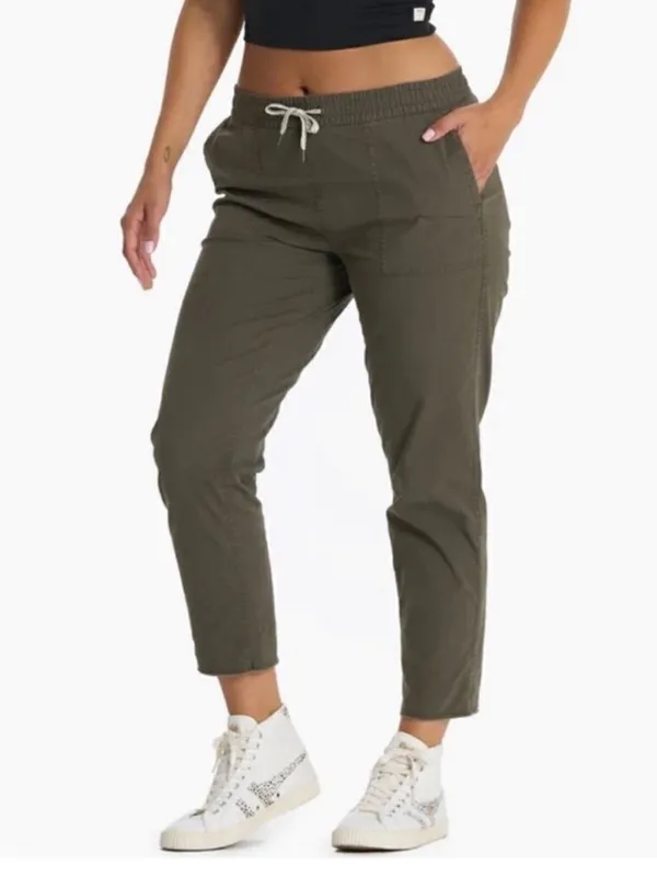 Vuori Ripstop Pant Oregano Olive Green - Image 6