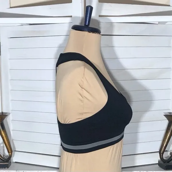 New Balance Black Racerback Sports Bra Size Small - Image 7