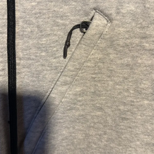 HOKA Gray and Black Hoodie - Image 2
