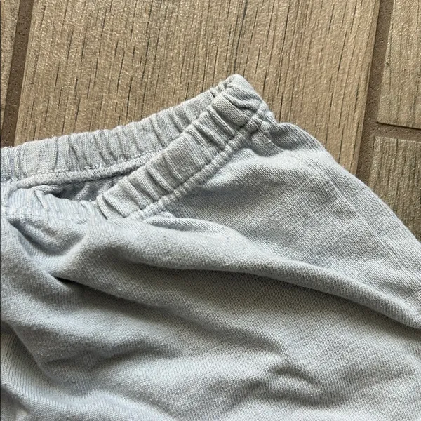 Brandy Melville Light Gray Sleep Shorts - Image 3