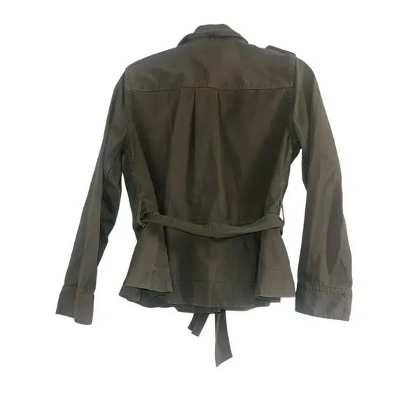 ✨J.Crew Green Cropped Fatigue Utility Sz Small Jacket✨ - Image 7