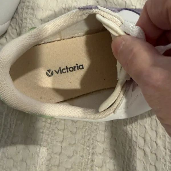 Victoria Berlin Retro Sneakers White/Purple Size 38 (US 7.5) - Image 7