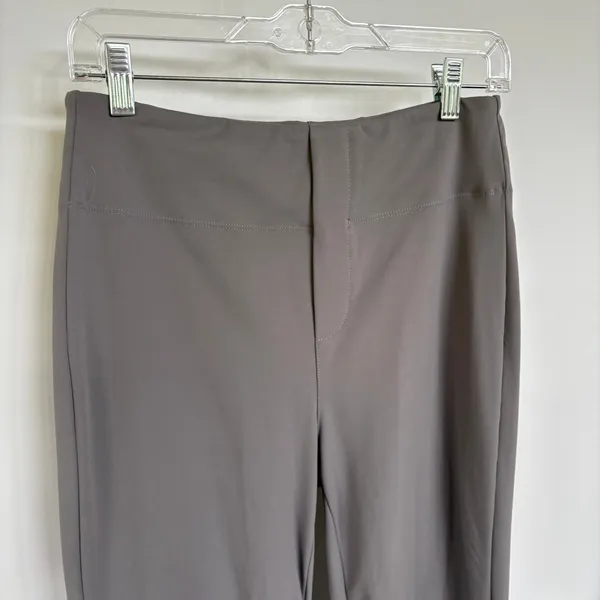 Halara Flex High Rise Flare Gray Work Pant Casual Comfort Leggings Medium - Image 3