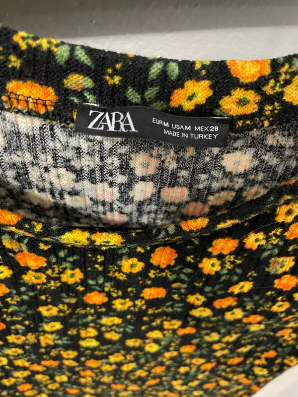 ZARA Floral Top - Image 4